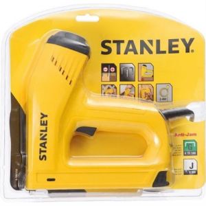 Agrafeuse électrique STANLEY 6TRE550 avec câble de 2 5 m pour agrafe de type G et clous d