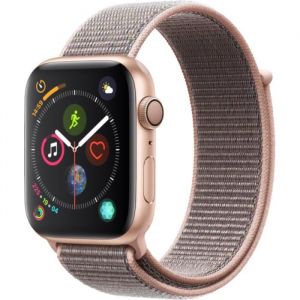 Apple Watch Series 4 - 44mm - Alu Or / Boucle Sport Rose des sables