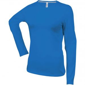 Kariban T-shirt manches longues femme Col Rond