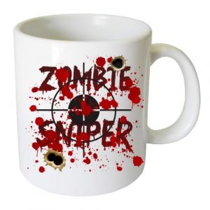 Image de Tasse en céramique Chasseur de zombie by Cbkreation