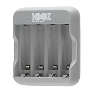 Peakpower U413 Cargador USB de 2 Canales para Pilas Recargables