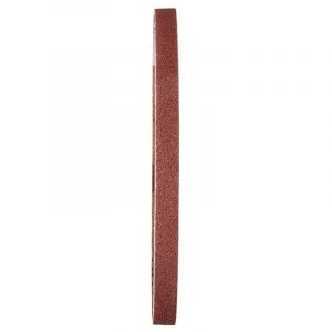 Einhell Lot de 35 bandes abrasives 9 x 457 mm (accessoires pour limes &agrave; bande sans fil TE-BF 18 Li, 5 x grain 40, 60, 80, 120, 180, 240, 320)