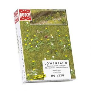 Busch ENVIRONNEMENT - BUE1220 - MODÉLISME FERROVIAIRE - DENT-DE-LION