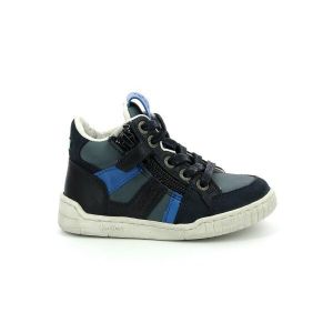 Kickers Sneakers hautes Cuir Wincky Bb Bleu