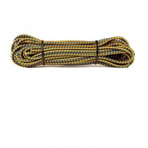SNURO Corde élastique ronde (6mm, 10m, mélange de couleurs) - Qualité professionnelle - Résistante aux intempéries et réutilisable - Charge de