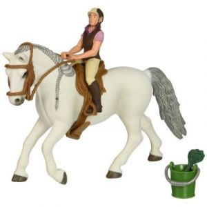 Schleich Cavalière sur jument Lipizzan