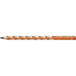 Stabilo 322/03-B - Crayon à papier d'apprentissage EASYgraph DROITIER, mine B, coloris orange