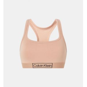 Calvin Klein Brassière Heritage Beige - Couleur Beige - Taille L