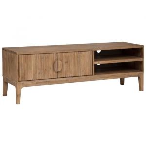 Atmosphera Meuble tv 2 portes en bois sabor