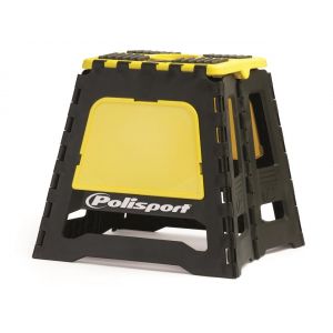 Polisport L&egrave;ve-moto pliable jaune RM/noir