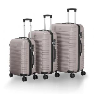 Coffret Rome - 3 pièces - ABS - Champagne