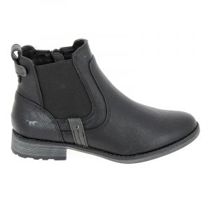 Mustang 1265-522, Bottine Chelsea Femme, Noir, 36 EU