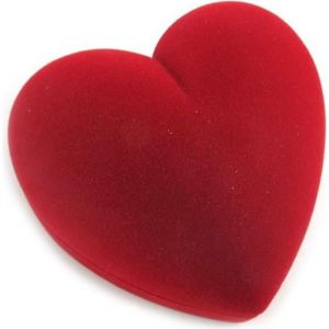 Les Tr&eacute;sors de Lily Ecrin bague -Coeur Volupt&eacute;- Rouge