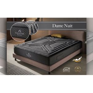 Image de RELAX Matelas Dame Nuit 135x200 Soutien ferme évolutif Ressorts Ensac s Deep Spring & Mémoire de Forme HR 25cm d'Epaisseur avec zones confort