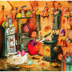 Grafika François Ruyer - La Sorcière aux Fourneaux