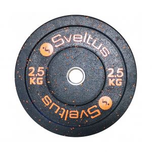 Sveltus Disque de musculation olympique bumper 2,5 kg