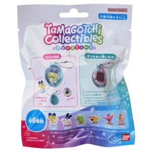 Bandai Collectionnez les figurines 4 cm a l''effigie des personnages Tamagotchi dans des situations cocasses du quotidien.