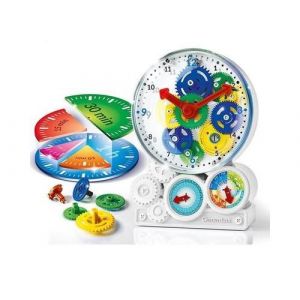 Clementoni Horloge &laquo; Comment fonctionne le travail &raquo;, jeu de construction, 61763, unisexe, 8 ans et plus