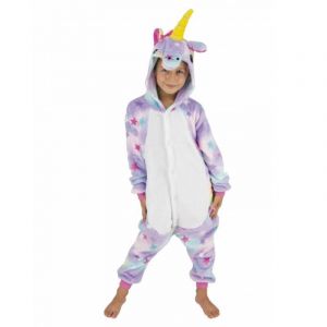 Party Pro D&eacute;guisement combinaison licorne avec &eacute;toiles enfant 11-14 ans (154 cm)