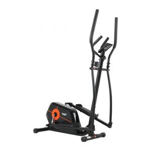 Novonova Vélo Elliptique d'Appartement Magnétique, Ecran LCD, 8 Niveaux Résistance, Roue d'Inertie Magnétique, NV-9304