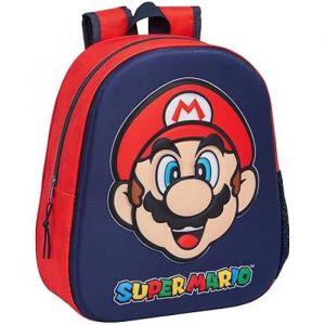 Safta M890a Princesses Disney - Sac à dos d'école, avec design 3D, adaptable au chariot, idéal pour les enfants de différents âges, confortable et polyvalent, qualité et résistance, 27 x 10 x 33 cm,