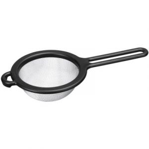 GASTROMAX Tamis de cuisine fin, diam&egrave;tre: 190 mm, noir