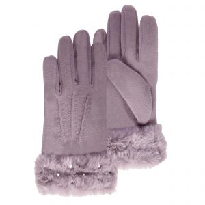 Isotoner Gants mixte enfant bord fourrure étoilé