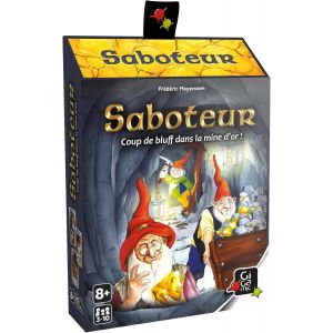 Amsabo - Jeu De Carte - 8 Ans To 99 Ans- Saboteur Noir