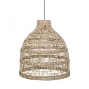 Atmosphera Suspension en rotin Seav D45 - Naturel clair