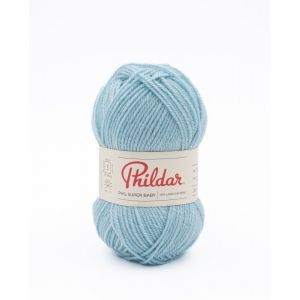 Pelote de fil à tricoter Super Baby glacier - Phildar