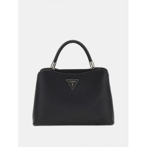 Guess Sac &agrave; main Gizele 2 compartment satchel Noir