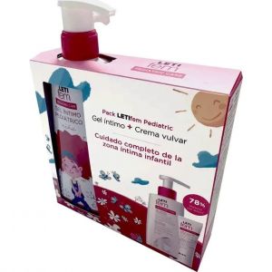 Letifem Pack Pediatric Gel Íntimo 250ml + Crema Vulvar 30ml