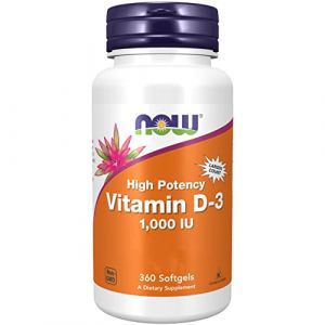 Now Foods, Vitamin D3, 1.000 IU, Weichkapseln