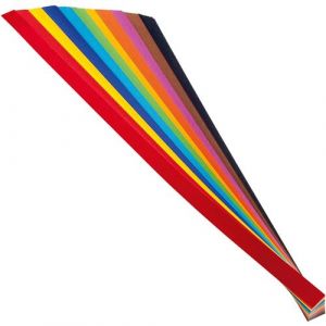 Folia Bandes &agrave; tresser (l)20 x (L)500 mm 130g assorti