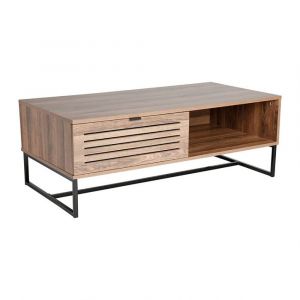 Ostaria Table Basse Bois Oslo 110 x 55 x 40 Naturel