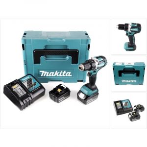 Makita DDF 484 RMJ 18 V Perceuse visseuse sans fil Brushless 54 Nm avec boîtier Makpac + 2x Batteries BL1840 4,0 Ah + Chargeur