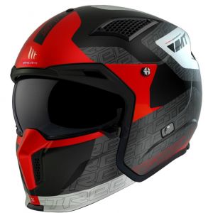 Image de Casque transformable MT Helmets Streetfighter SV Totem C3 bleu/or mat-