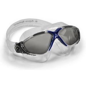 Image de Aquasphere Aqua Sphere Masque de natation Vista, fabriqué en Italie, unisexe, mixte, MS173119, Grey/Blue/Tinted Lens