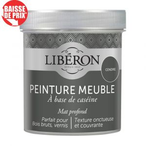 Liberon Peinture Meuble Cas&eacute;ine 0.5L Cendre