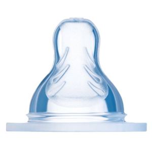 Mam Tétine anticolique à col large en silicone T4