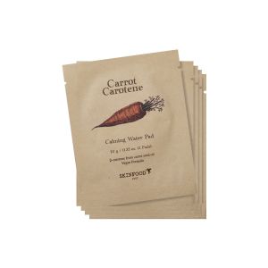 Skinfood Carrot Carotene Calming Water Pad Pouch Set 2 pcs x 5 packets