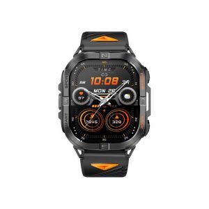 Smarty Montre connect&eacute;e Mixte Explorer - SW107A Bracelet Silicone Noir