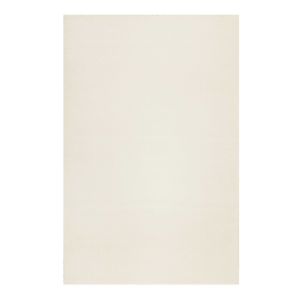 Esprit Tapis uni à courtes mèches design California Blanc 133x200 - Blanc