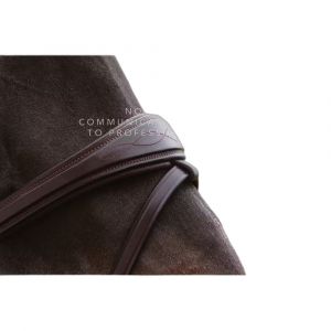 Dyon Muserolle combinée pour cheval anatomique avec chaînes Dy'on