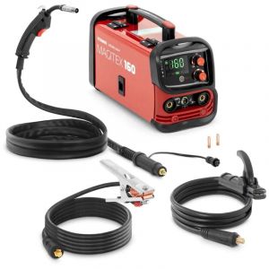 Poste à souder professionnel à fil fourré 160 A facteur de marche 60% TIG LIFTARC MMA acier rouge