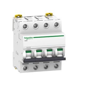 Image de Schneider Electric ACTI9 DISJONCTEUR 4P 10A COURBE D