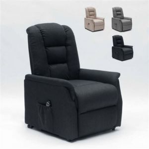 Fauteuil électrique pour personnes âgéesdoubles Moteurs Emma Plus | Couleur: Noir