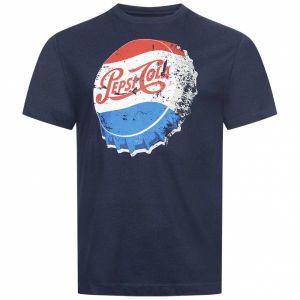 PEPSI Vintage Cap Tee Hommes T-shirt POMTS038NVY