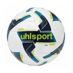 Uhlsport Ballon Football Team 4 White / Navy / Fluo Yellow