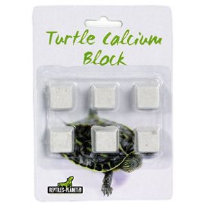 Reptiles Planet Bloc de calcium - Nourriture pour tortue Aerrestres (Lot de 5)